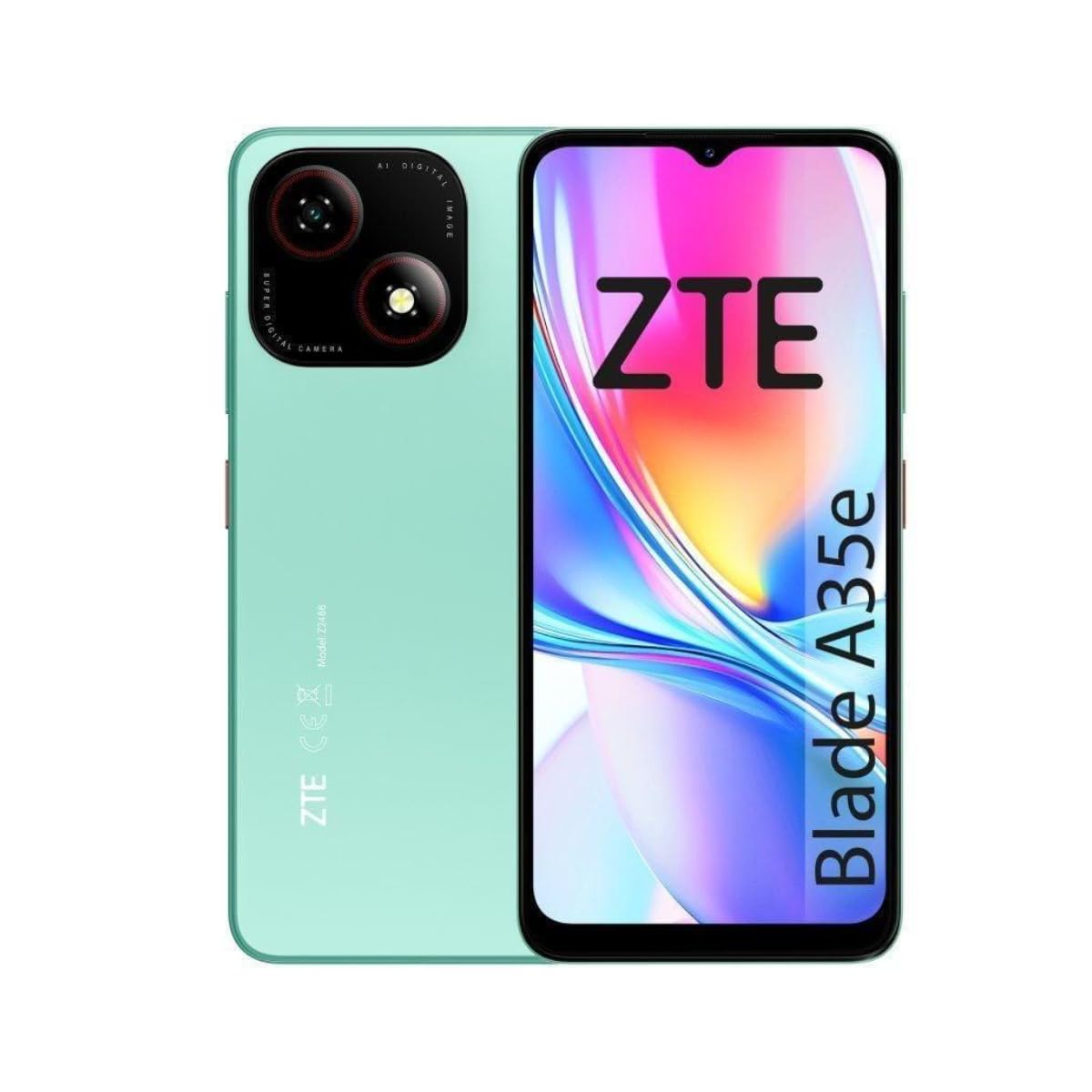 ZTE Blade A35E 32GB/2GB Green : Amazon.com.be: Electronics